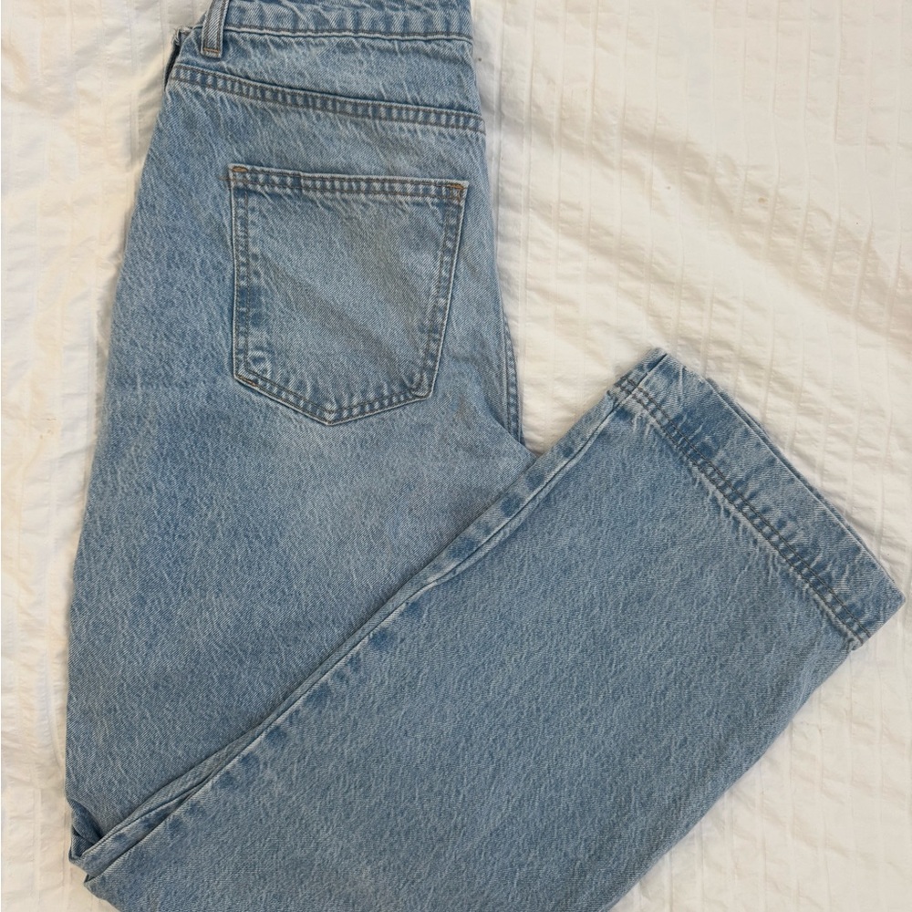 Zara Jeans light to mid blue high waist - Picture 4 of 4